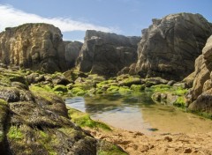 Wallpapers Nature Bord de mer de la Cte Sauvage de Quiberon ( Bretagne du Sud )