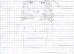 Fonds d'cran Art - Crayon Miss