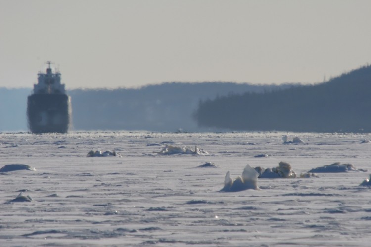 Wallpapers Boats Motorboats Minralier dans la glace