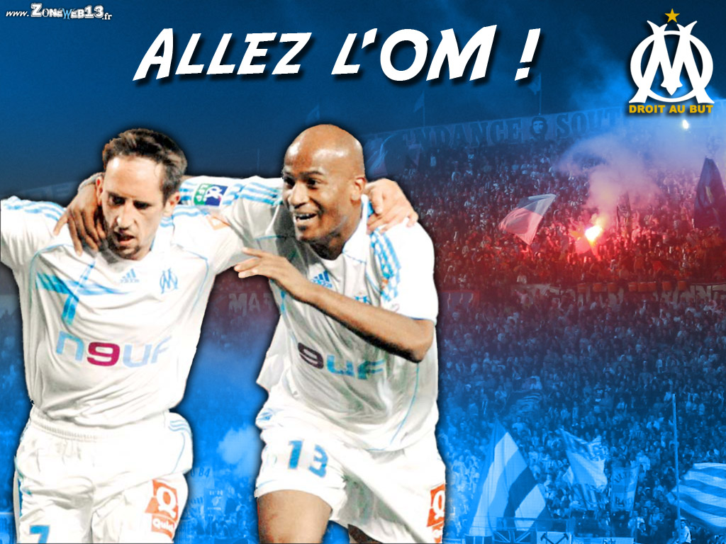 Fonds d'cran Sports - Loisirs OM Maoulida et Ribery