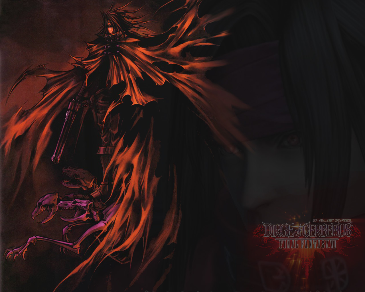 Fonds d'cran Jeux Vido Final Fantasy - Dirge of Cerberus Vincent Valentine