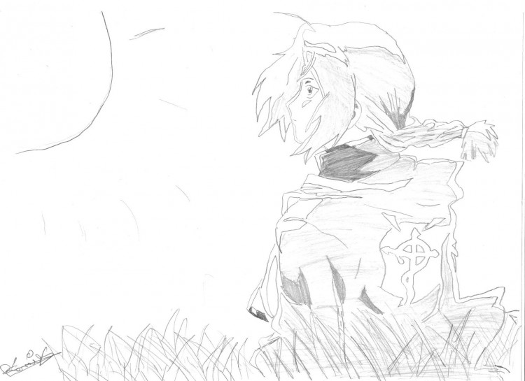 Wallpapers Art - Pencil Manga - Fullmetal Alchemist edward elric