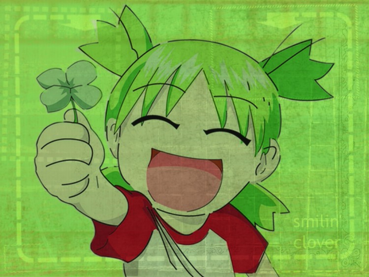 Fonds d'cran Manga Yotsuba smilin'clover