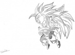 Wallpapers Art - Pencil ssj3