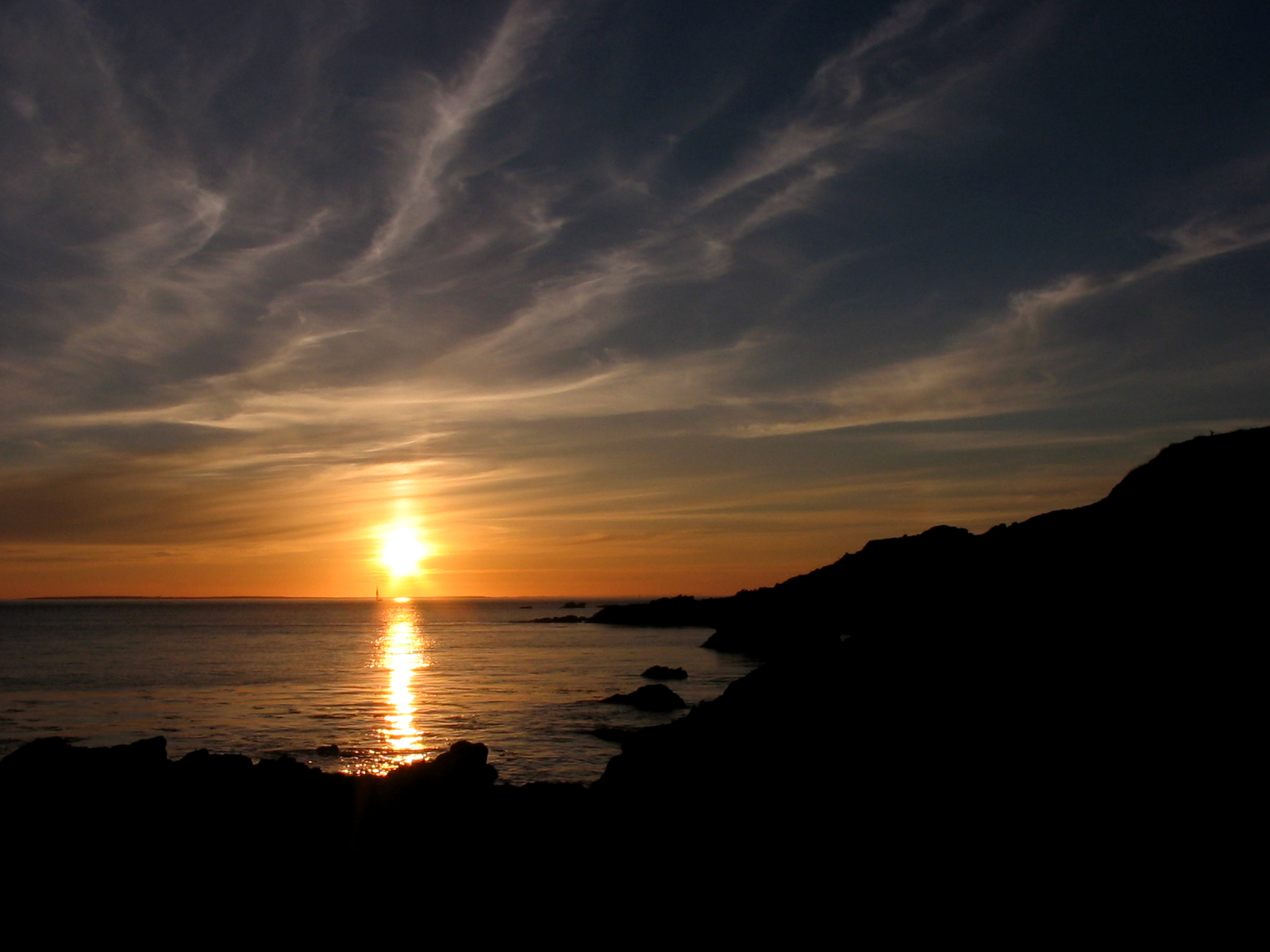 Fonds d'cran Nature Couchers et levers de Soleil Pointe du Diable