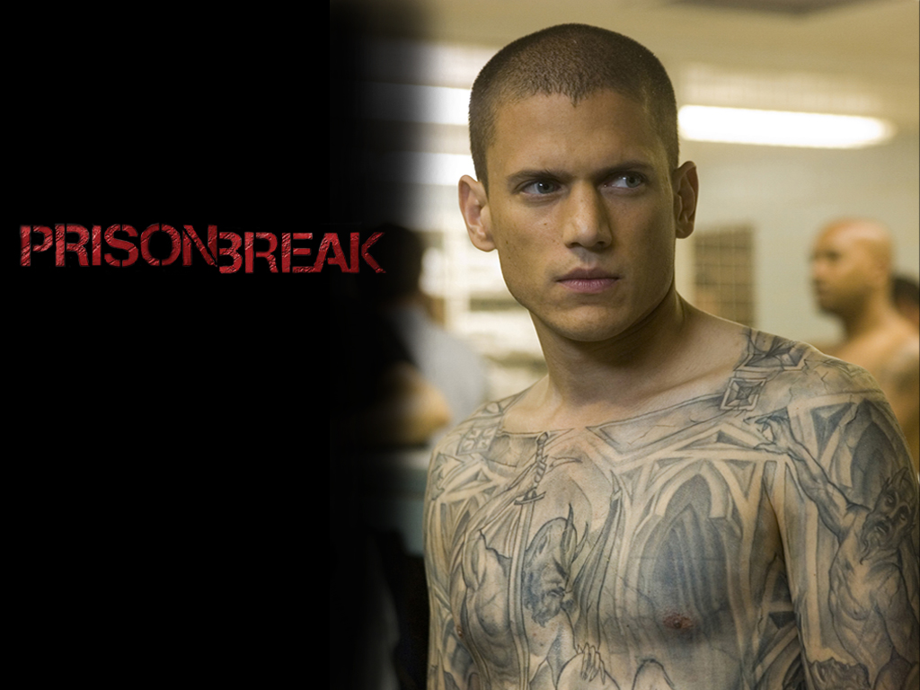 Fonds d'cran Sries TV Prison Break Michael tatoo