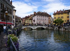 Fonds d'cran Voyages : Europe Annecy et ces cannaux