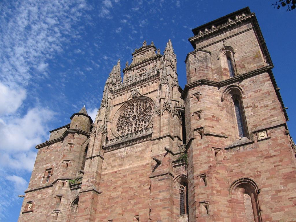 Wallpapers Constructions and architecture Religious Buildings cathdrale de rodez