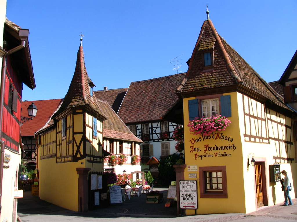 Wallpapers Constructions and architecture Houses ALSACE EGUISHEIM 68