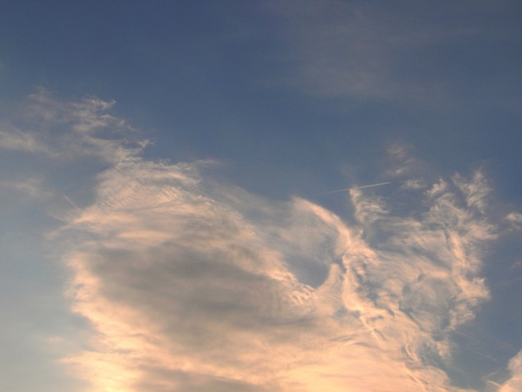 Fonds d'cran Nature Ciel - Nuages Nuage du soir