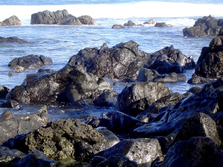 Fonds d'cran Nature Mers - Ocans - Plages PLAGE DE GALETS