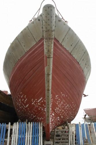 Fonds d'cran Bateaux Voiliers Bateau en construction