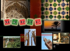 Fonds d'cran Voyages : Afrique Composition Maroc