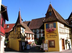 Fonds d'cran Constructions et architecture ALSACE EGUISHEIM 68