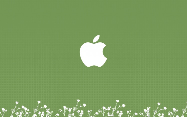 Fonds d'cran Informatique Apple Green