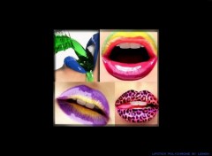 Wallpapers Digital Art lipstick polychrome