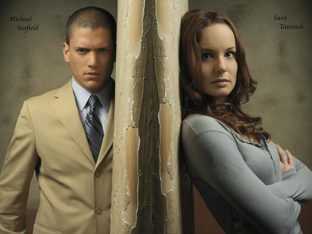 Fonds d'cran Sries TV Prison Break Michael et Sara