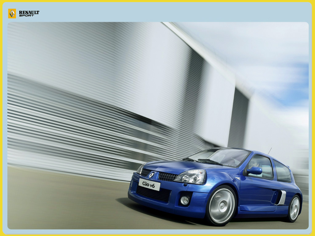 Fonds d'cran Voitures Renault clio v6