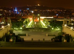 Fonds d'cran Voyages : Europe Barcelone by night