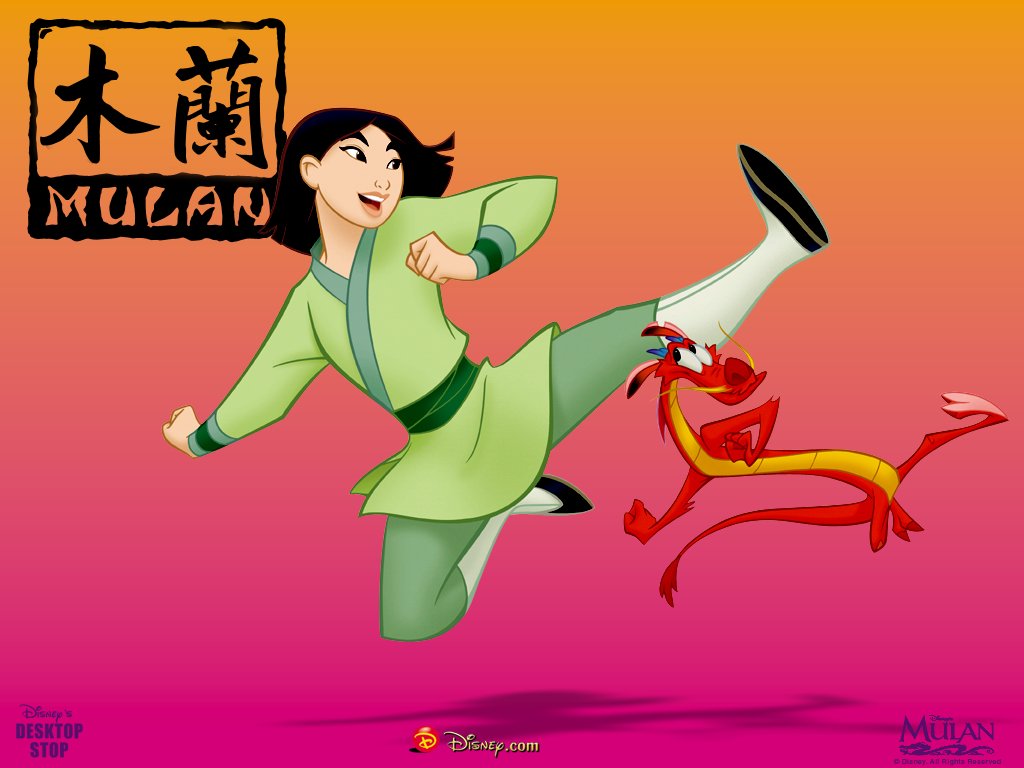 Fonds d'cran Dessins Anims Mulan mulan et mushu