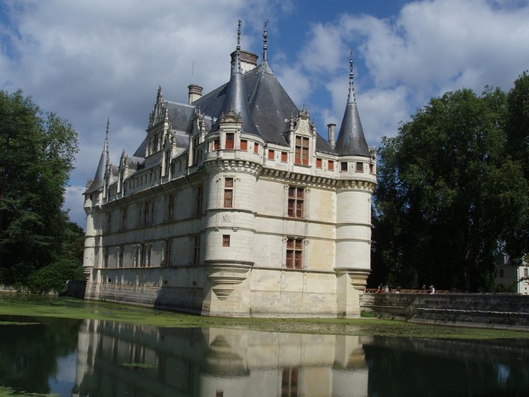 Wallpapers Constructions and architecture Castles - Palace Azay-la-Rideau