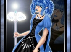 Wallpapers Digital Art Princesse bleue