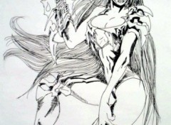 Wallpapers Art - Pencil witchblade II