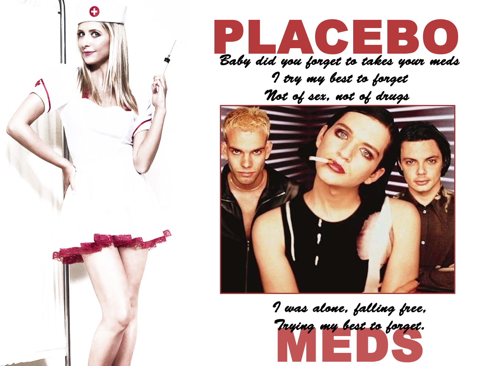 Fonds d'cran Musique Placebo 