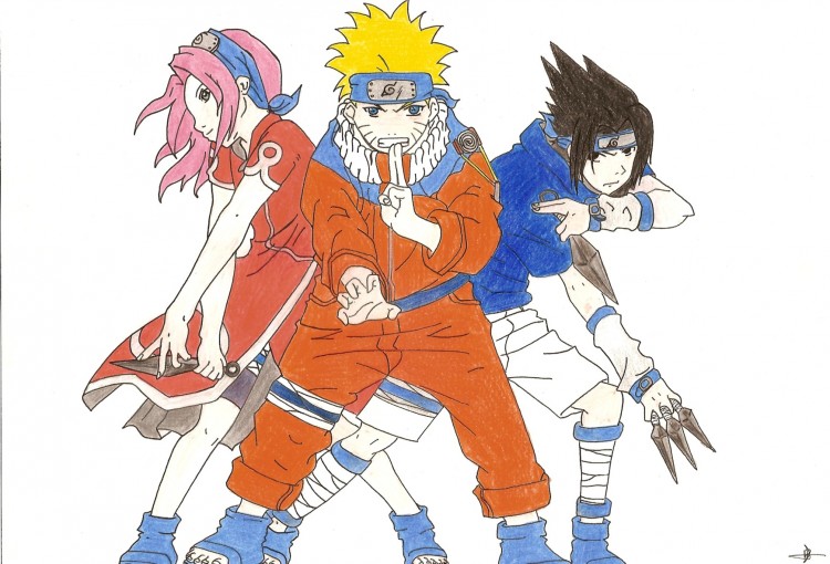 Fonds d'cran Art - Crayon Manga - Naruto naruto