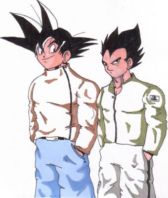 Fonds d'cran Art - Crayon Manga - Dragon Ball Z dbz fashion