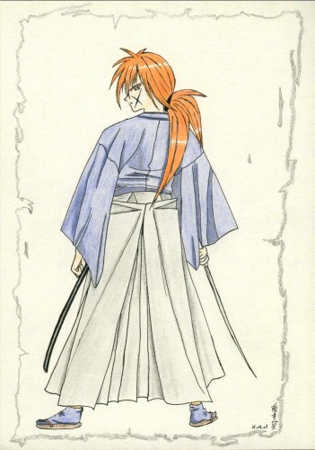 Wallpapers Art - Pencil Manga - Kenshin Kenshin