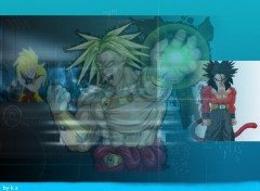 Fonds d'cran Manga trunk sangoku et broly