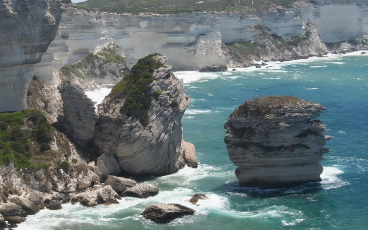 Fonds d'cran Voyages : Europe France > Corse Grain de sable (Bonifacio)