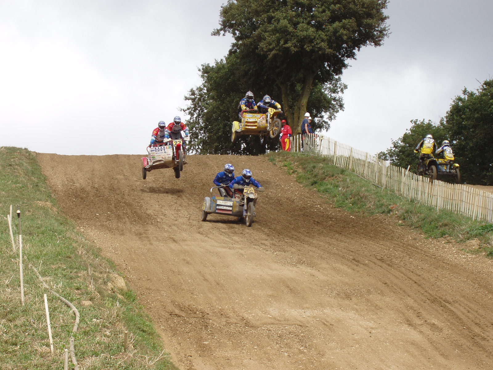 Fonds d'cran Motos Motocross Side-Car cross 02