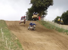 Fonds d'cran Motos Side-Car cross 02