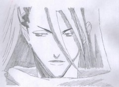 Wallpapers Art - Pencil Kuchiki byakuya