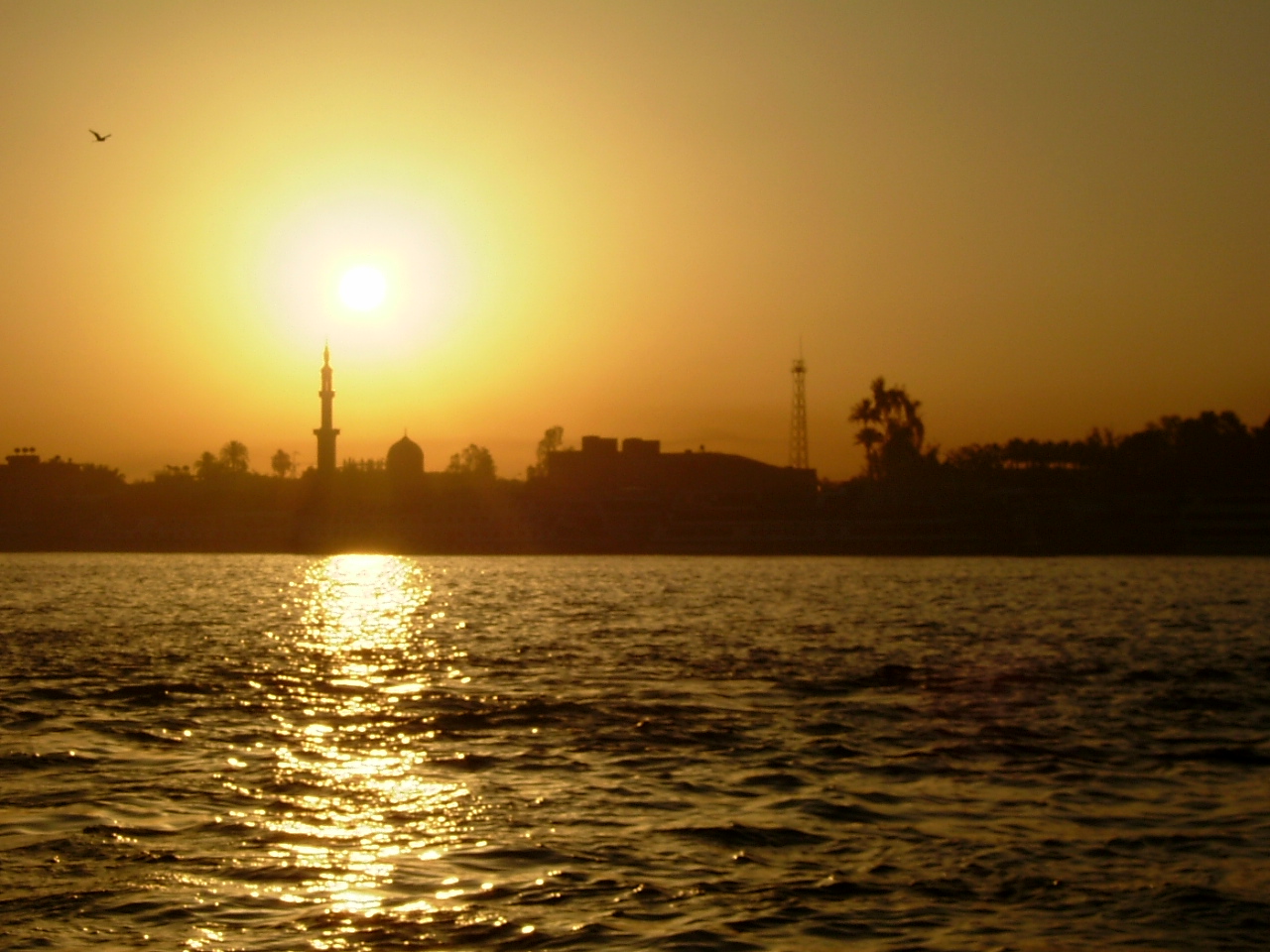 Fonds d'cran Nature Couchers et levers de Soleil Egypte