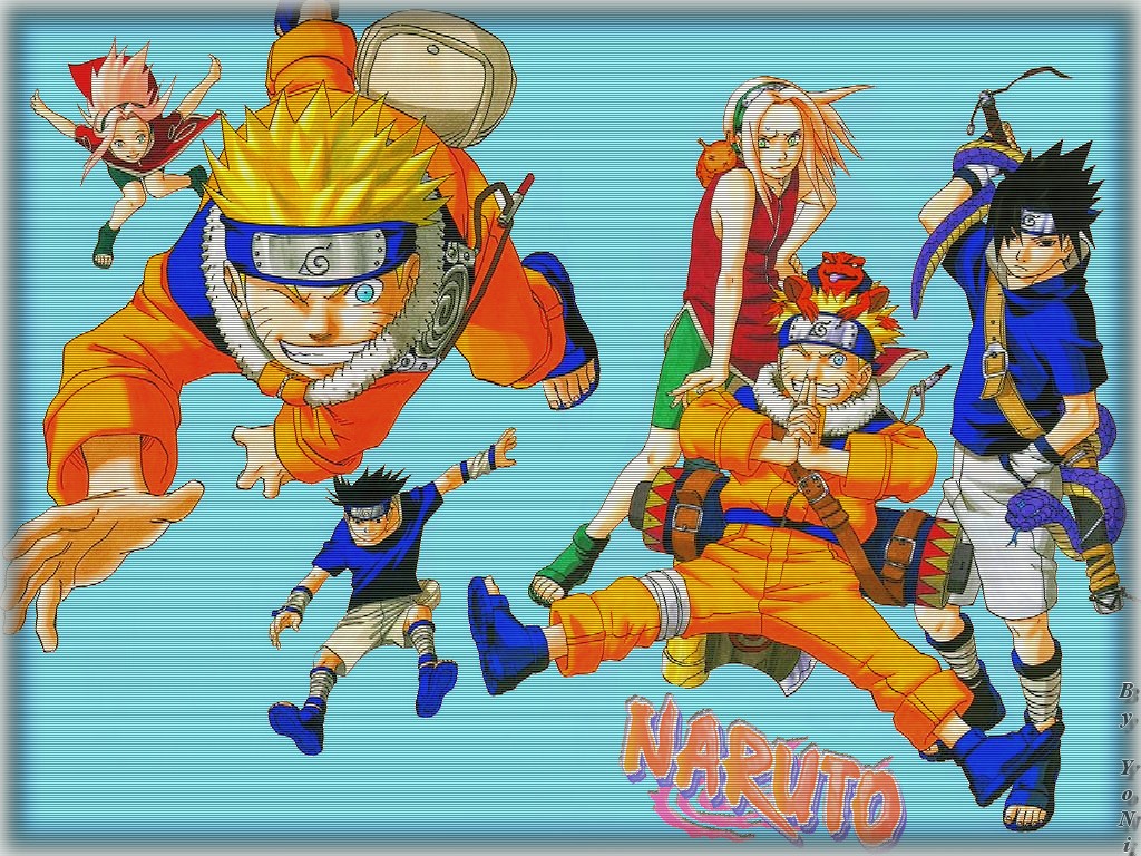 Wallpapers Manga Naruto Naruto, Sakura & Sasuke