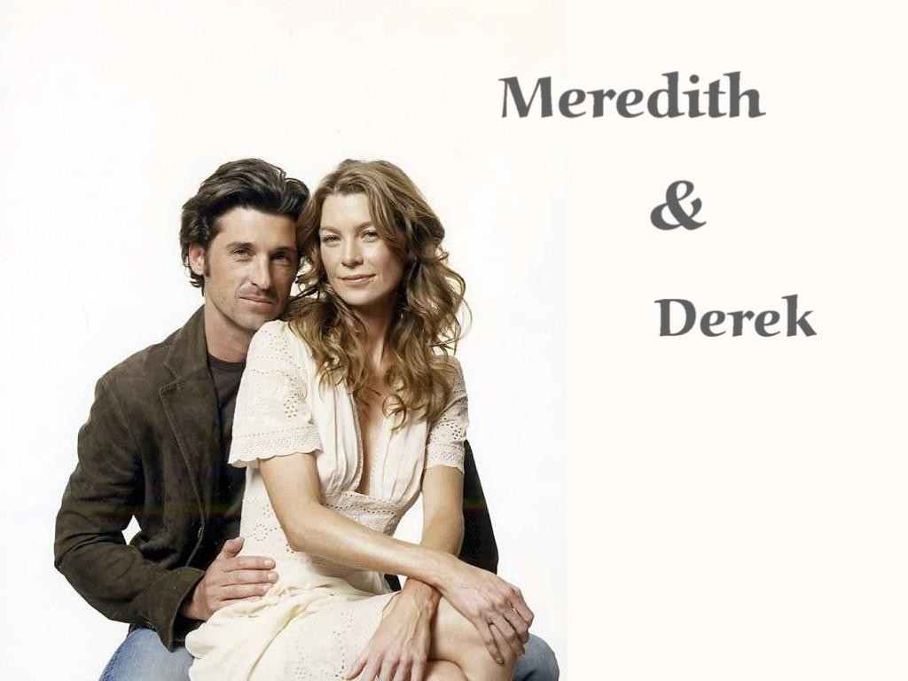 Wallpapers TV Soaps Grey's Anatomy Meredith and Derek