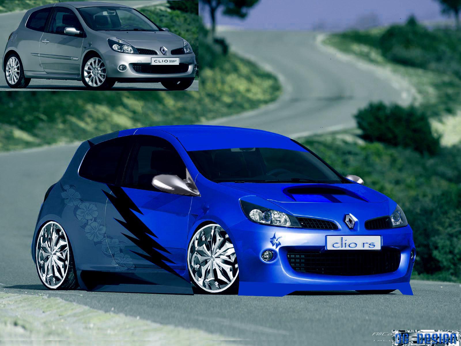 Wallpapers Cars Renault clio 3 renault concept