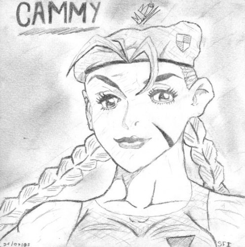 Wallpapers Art - Pencil Video games Cammy Street Fighter