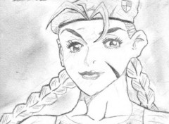 Fonds d'cran Art - Crayon Cammy Street Fighter