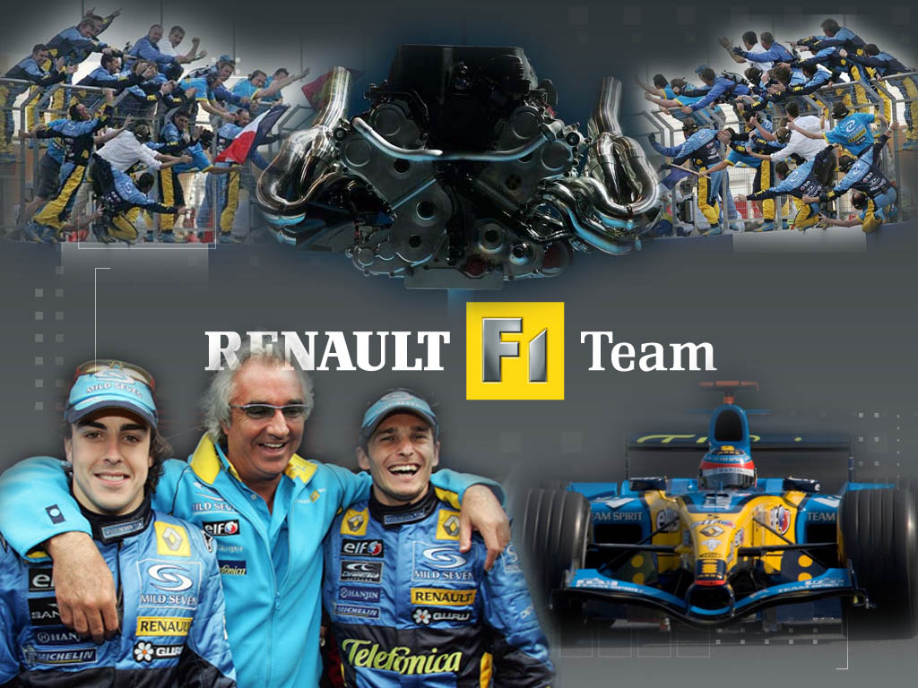 Wallpapers Sports - Leisures Formule 1 Le Renault F1 Team