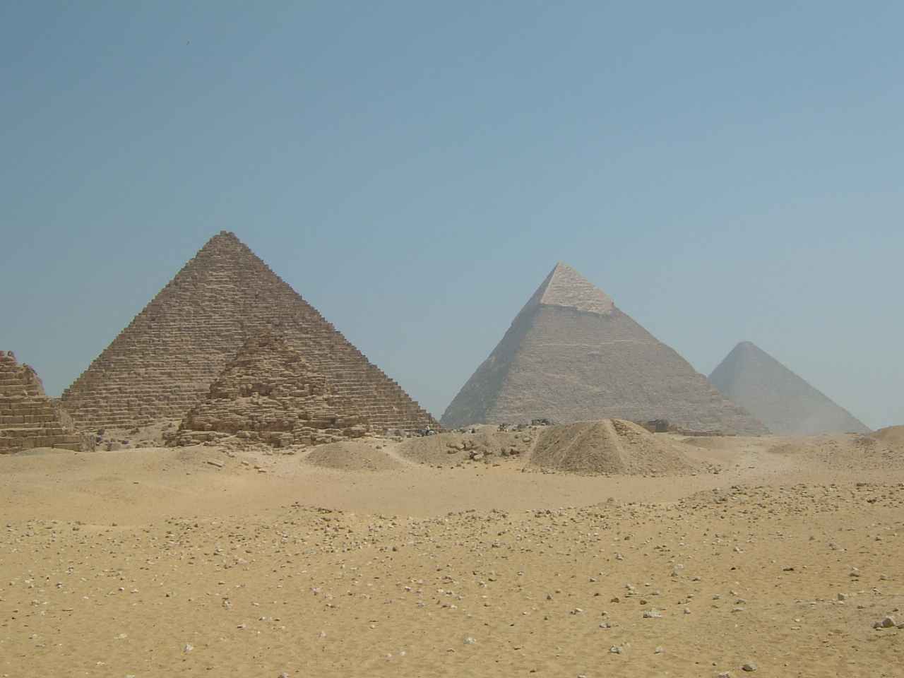 Fonds d'cran Voyages : Afrique Egypte Les pyramides