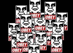 Fonds d'cran Art - Numrique obey the giant