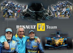 Fonds d'cran Sports - Loisirs Le Renault F1 Team