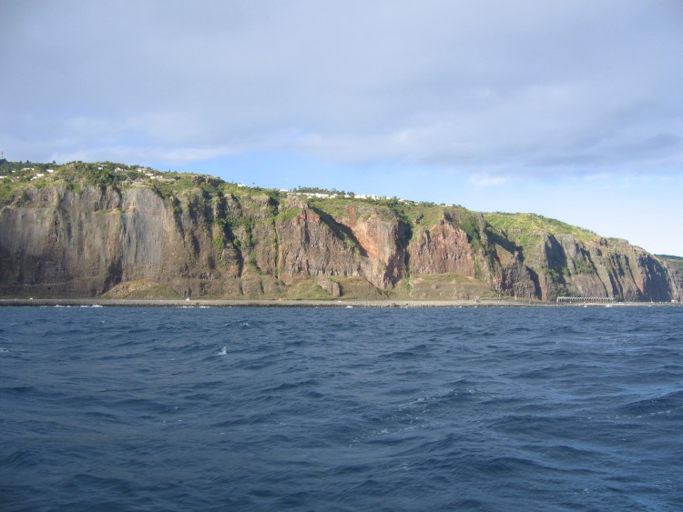 Fonds d'cran Nature Mers - Ocans - Plages Route du littoral vue depuis la mer