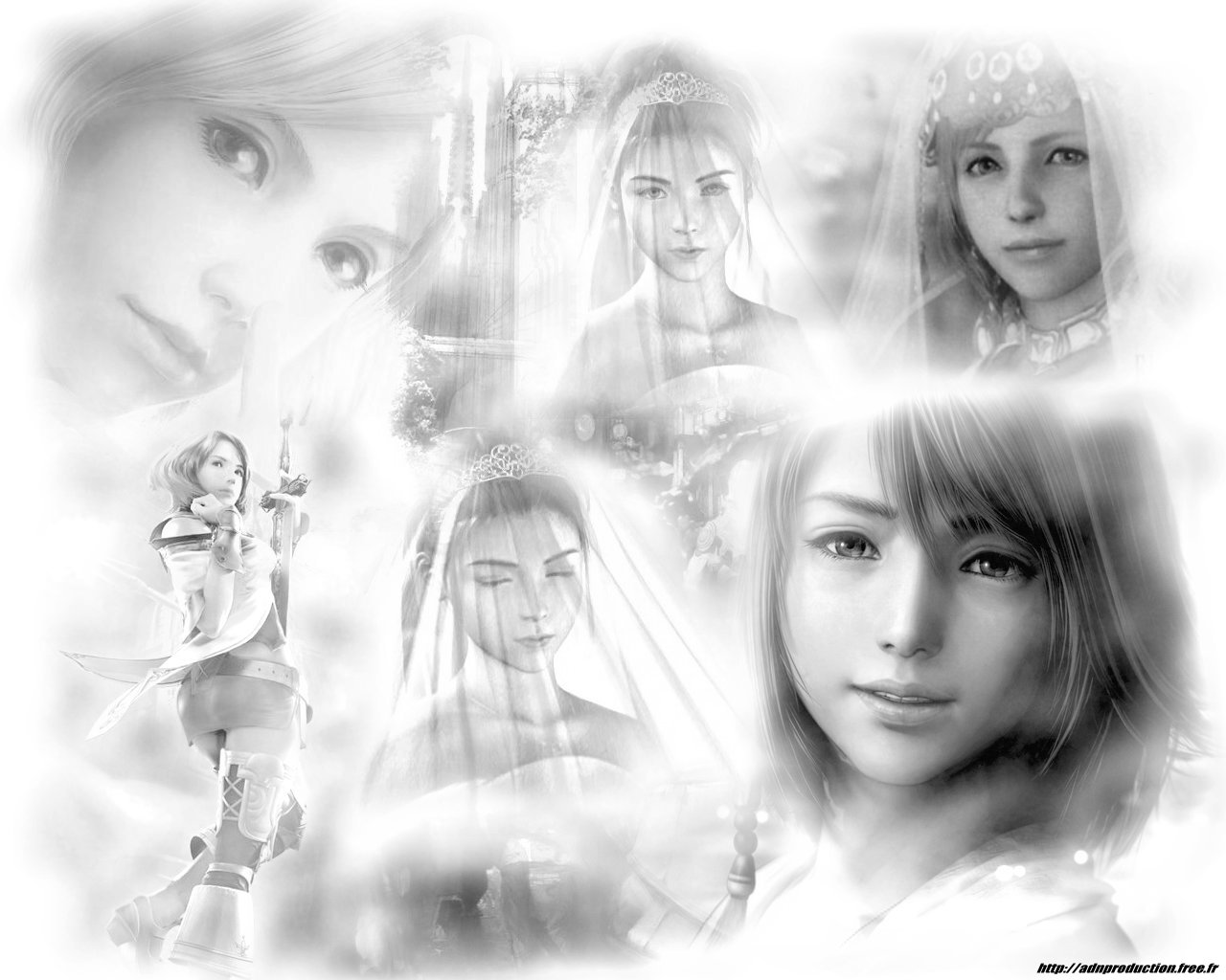 Wallpapers Video Games Final Fantasy - Miscellaneous Ashe et Yuna