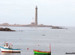 Fonds d'cran Bateaux Phare de l'Ile Vierge (Bretagne)