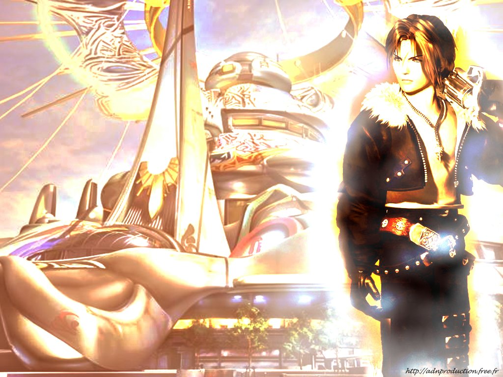 Fonds d'cran Jeux Vido Final Fantasy VIII Squall